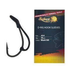 Manșoane cârlig Select Baits D-Rig Hook Sleeves, Nr.2-4, 10buc/plic