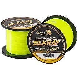 Fir monofilament Select Baits Silkray, Fluo Matt Yellow, 0.40mm/1000m