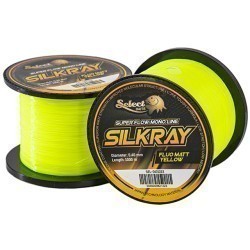 Fir monofilament Select Baits Silkray, Fluo Matt Yellow, 0.30mm/1000m