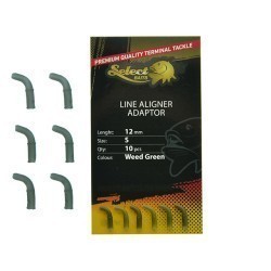 Line Aligner Select Baits Adaptor, Weed Green, Small, 12mm, 10buc/plic