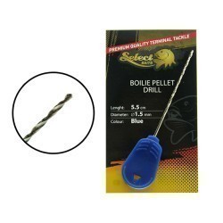 Burghiu Select Baits Boilie&Pellet Drill, Blue, 1.5mm/5.5cm