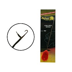 Croșetă Select Baits Long Stick Needle, Red, 12cm