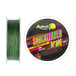 Fir textil Select Baits Shockleader X8 Braid, Dark Green, 0.23mm/100m