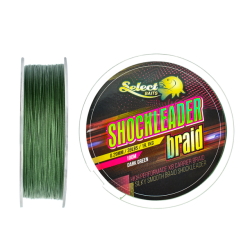 Fir textil Select Baits Shockleader X8 Braid, Dark Green, 0.29mm/100m