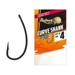 Cârlige Select Baits Curve Shank SSF, Nr.8, 10buc/plic