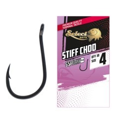 Cârlige Select Baits Stiff Chod SSF, Nr.6, 10buc/plic