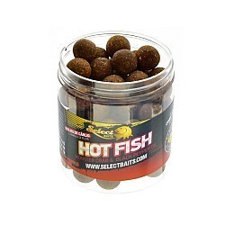 Boilies critic echilibrat Select Baits, Hot Fish-Monster Crab&Black Pepper Oil, 16mm