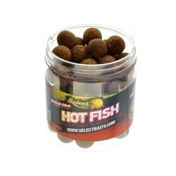 Boilies critic echilibrat Select Baits, Hot Fish-Monster Crab&Black Pepper Oil, 24mm