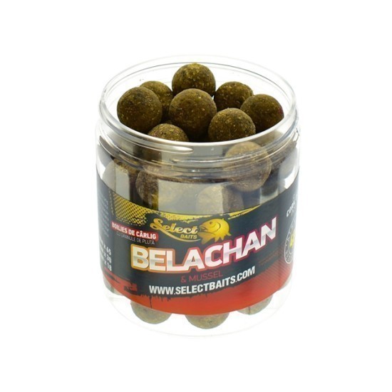 Boilies critic echilibrat Select Baits, Belachan&Mussel, 16mm