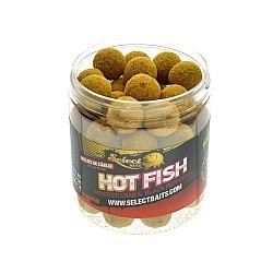Boilies de cârlig special întărit Select Baits, Hot Fish-Monster Crab&Black Pepper Oil, 20mm