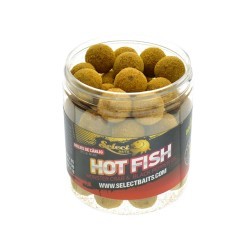 Boilies de cârlig special întărit Select Baits, Hot Fish-Monster Crab&Black Pepper Oil, 24mm