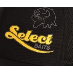 Șapcă Select Baits Flexfit Ultrafibre Airmesh, Black, Small-Medium