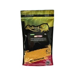 Mix boilies Select Baits, Hot Fish, 1kg