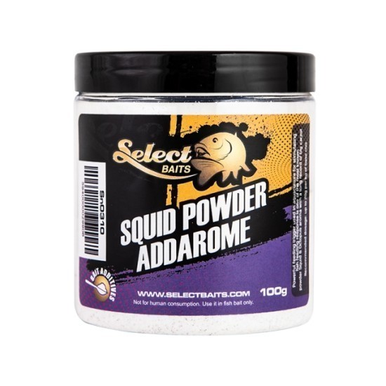 Aditiv pudră Select Baits Squid Powder Addarome, 100g