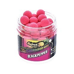 Pop-up Select Baits Fluoro, Black Pepper, 12mm/35g