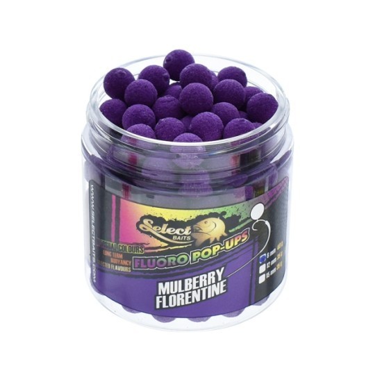 Micro pop-up Select Baits Fluoro, Mulberry Florentine, 8mm/40g