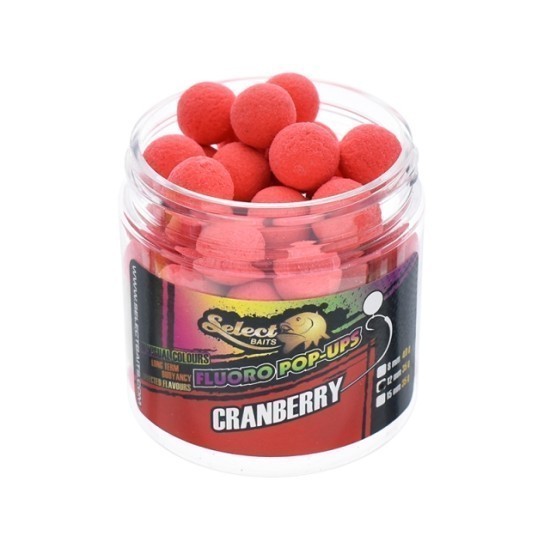 Pop-up Select Baits Fluoro, Cranberry, 12mm/35g