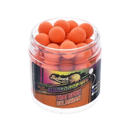 Pop-up Select Baits Fluoro, Thai Spice Belachan, 15mm/35g