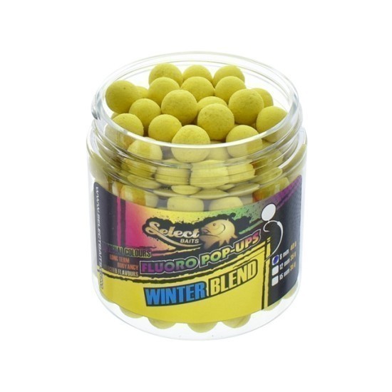 Micro pop-up Select Baits Fluoro, Winter Blend, 8mm/40g