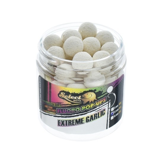 Pop-up Select Baits Fluoro, Extreme Garlic, 12mm/35g