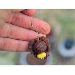 Pastă de boilies Select Baits Lead&Hookbait Wrap, Hot Fish, 400g