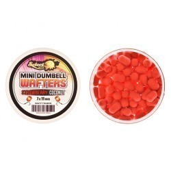 Mini dumbells critic echilibrate Select Baits Wafters, Strawberry&Coconut, 7-11mm/45g