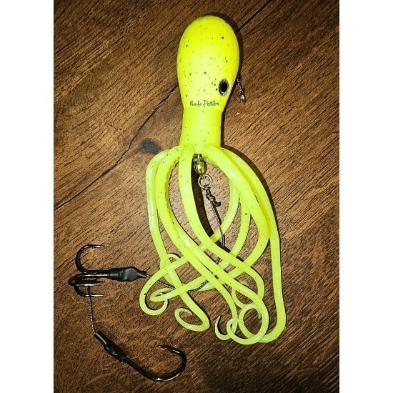 Teaser Țicu Fishing Octopus M2, 200g, Galben