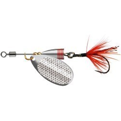 Linguriţă rotativă Cormoran Spinner Single UL2, Silver/Holographic, 2.8g