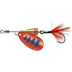 Linguriţă rotativă Cormoran Spinner Single UL2, Red/Blue, 2.8g