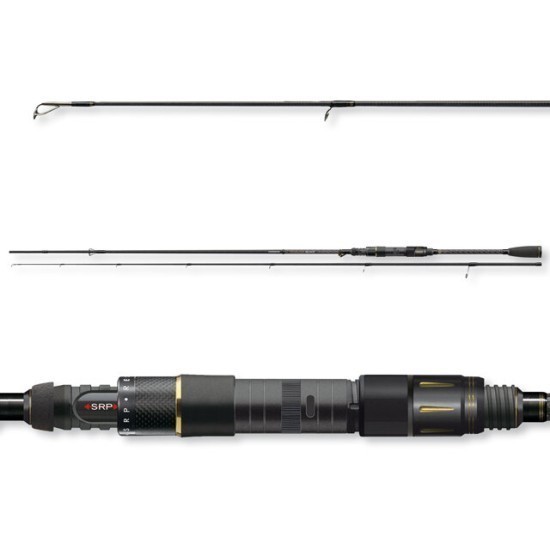 Lansetă Cormoran Ticora Black Ultra Fast Spin, 2.42m/5-25g, 2buc