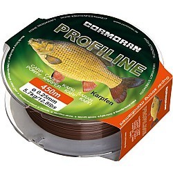 Fir monofilament Cormoran Profiline Carp, Dark Brown, 0.28mm/6.6kg/450m﻿