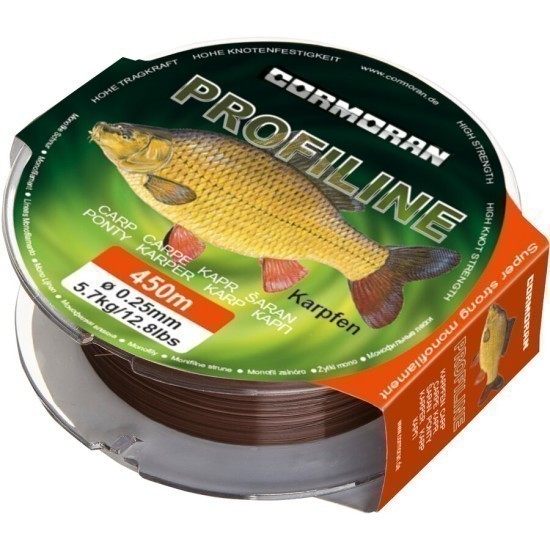 Fir monofilament Cormoran Profiline Carp, Dark Brown, 0.35mm/10kg/400m﻿