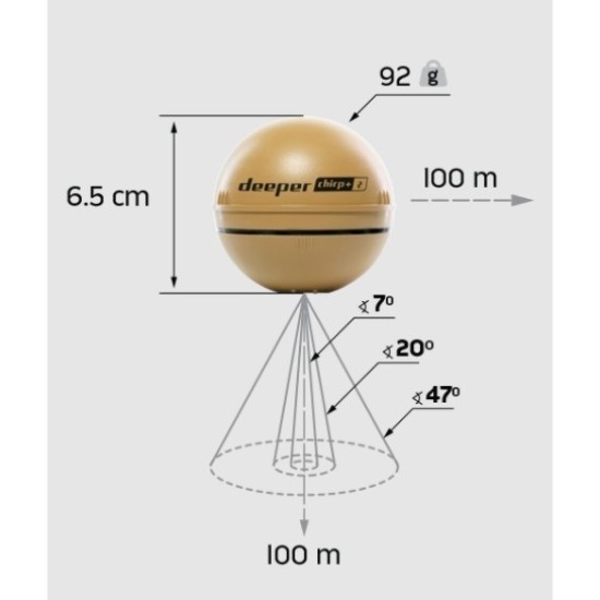 Sonar Deeper Smart Chirp+ 2.0