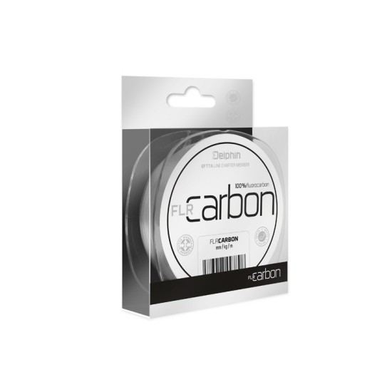 Fir fluorocarbon Delphin FLR Carbon, Transparent, 0.90mm/29.97kg/20m