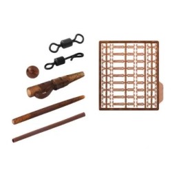 Kit 10 accesorii pentru monturi crap Delphin The End