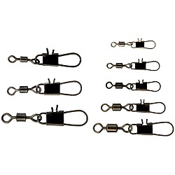 Agrafă Cu Vârtej Daiwa Emerillon Snap Swivel C, Nr. 12 / 6 kg, 20 buc./plic