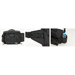 Borsetă Daiwa Emeraldas Hip Bag (E), 13x30x23 cm, Green