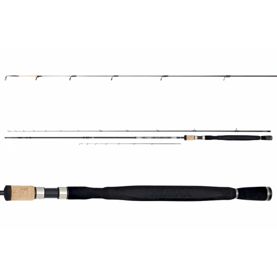 Lansetă Daiwa N'Zon Super Slim Power Feeder, 3.00m/150g, 2+2buc