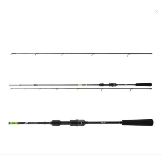 Lansetă Daiwa Prorex X Light Spin, 2.05m/3-10g, 2buc