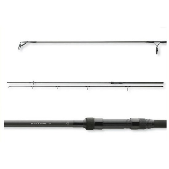 Lansetă Daiwa Black Widow Carp, 3.60m/4lbs, 2buc