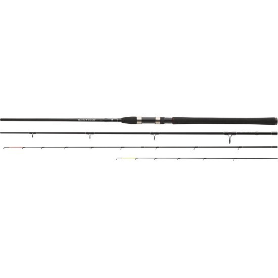 Lansetă Daiwa Black Widow Feeder, 3.90m/150g, 3+2buc Lansetă Daiwa Black Widow Feeder, 3.90m/150g, 3+2buc