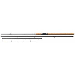 Lansetă Daiwa Black Widow Feeder, 3.90m/150g, 3+2buc