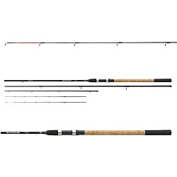 Lansetă Daiwa Black Widow Method Feeder, 3.30m/60g, 3+2buc