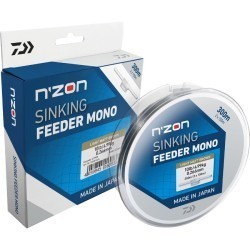 Fir monofilament Daiwa N'Zon Sinking Feeder Mono, Matt Brown, 0.30mm/6.4kg/300m