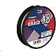 Fir textil Daiwa N'Zon Feeder Braid 8X, Steel Gray, 0.08mm/5kg, 150m