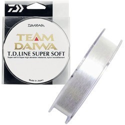 Fir monofilament Daiwa TD Line Super Soft, Transparent, 0.20mm/3.8kg/135m