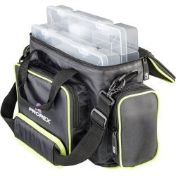 Geantă + 2 cutii Daiwa Prorex Tackle Bag, Medium, 38x14x24cm