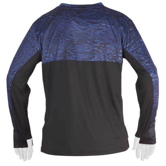 Bluză Daiwa D-Vec LS, Navy, Medium