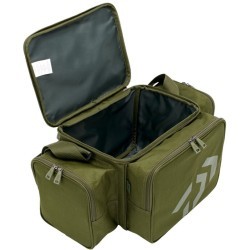 Geantă Daiwa Black Widow Compact Tackle Bag, Green, 52x30x24cm