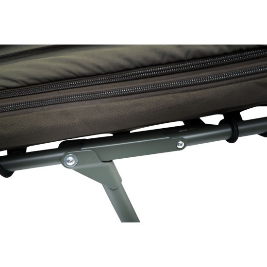 Pat + sac de dormit Daiwa Sleep System, 6 picioare, 212x88x39cm